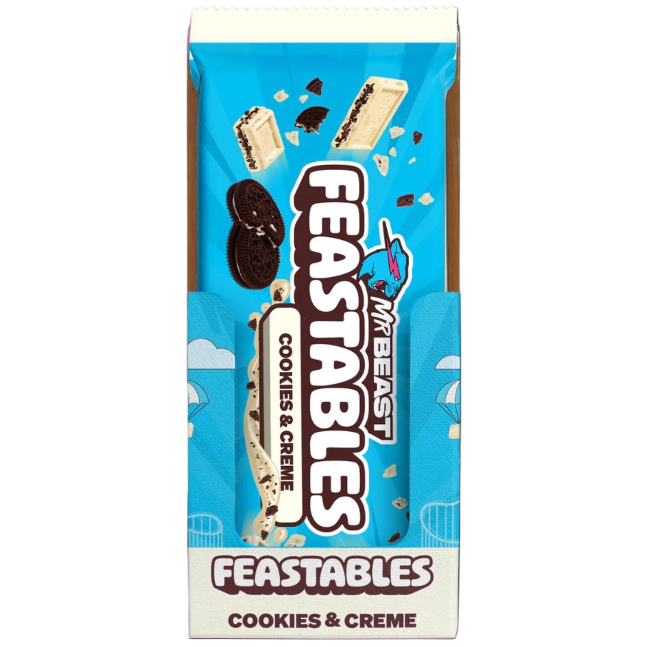 Suklaa MRBEAST FEASTABLES (COOKIES & CREME), 60g