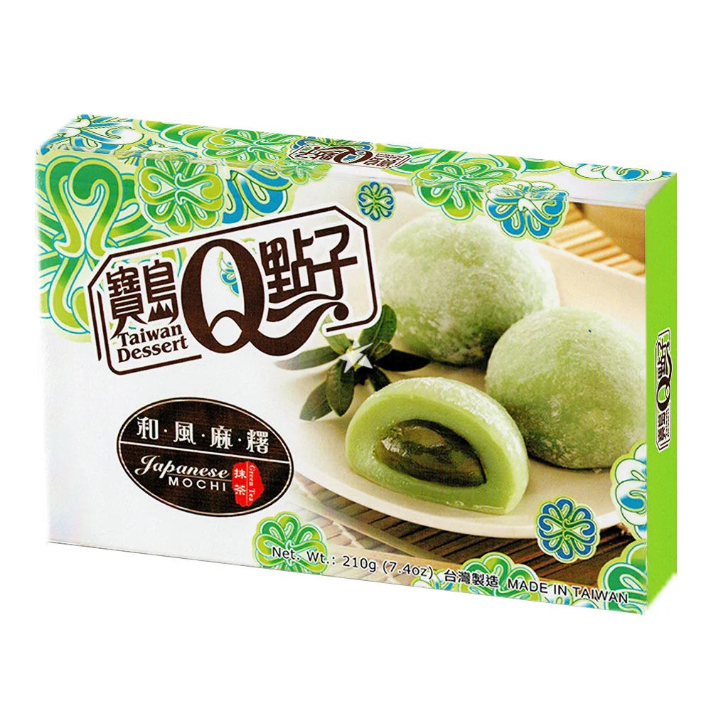 Mochi HE FONG (GREEN TEA), 210g foto