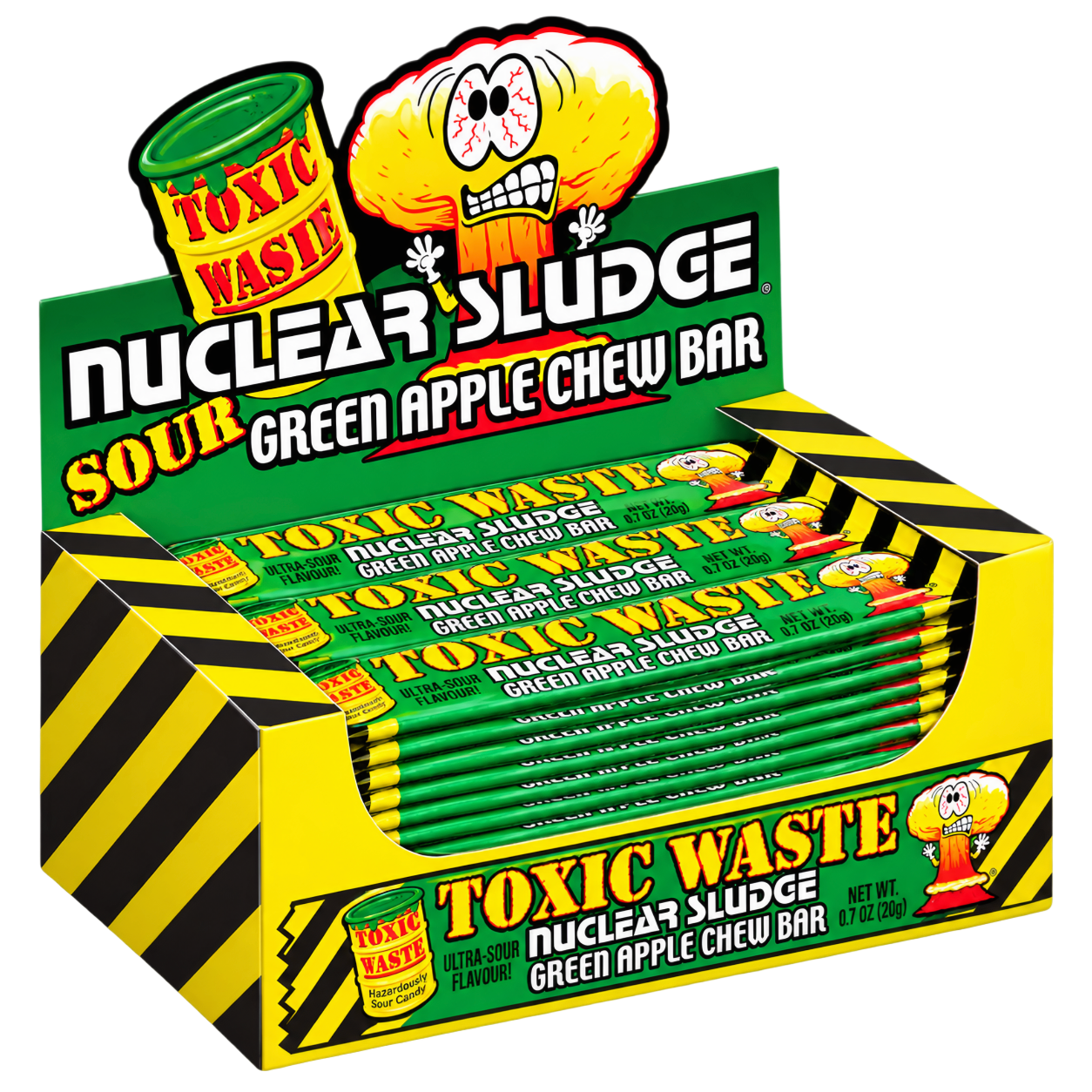 Sitkeä karkki TOXIC WASTE (APPLE), 20g