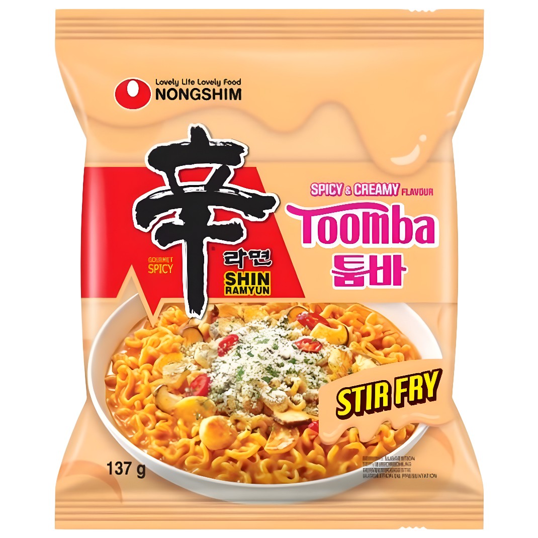 Ramenas NONGSHIM (SHIN RAMYUN TOOMBA), 137g