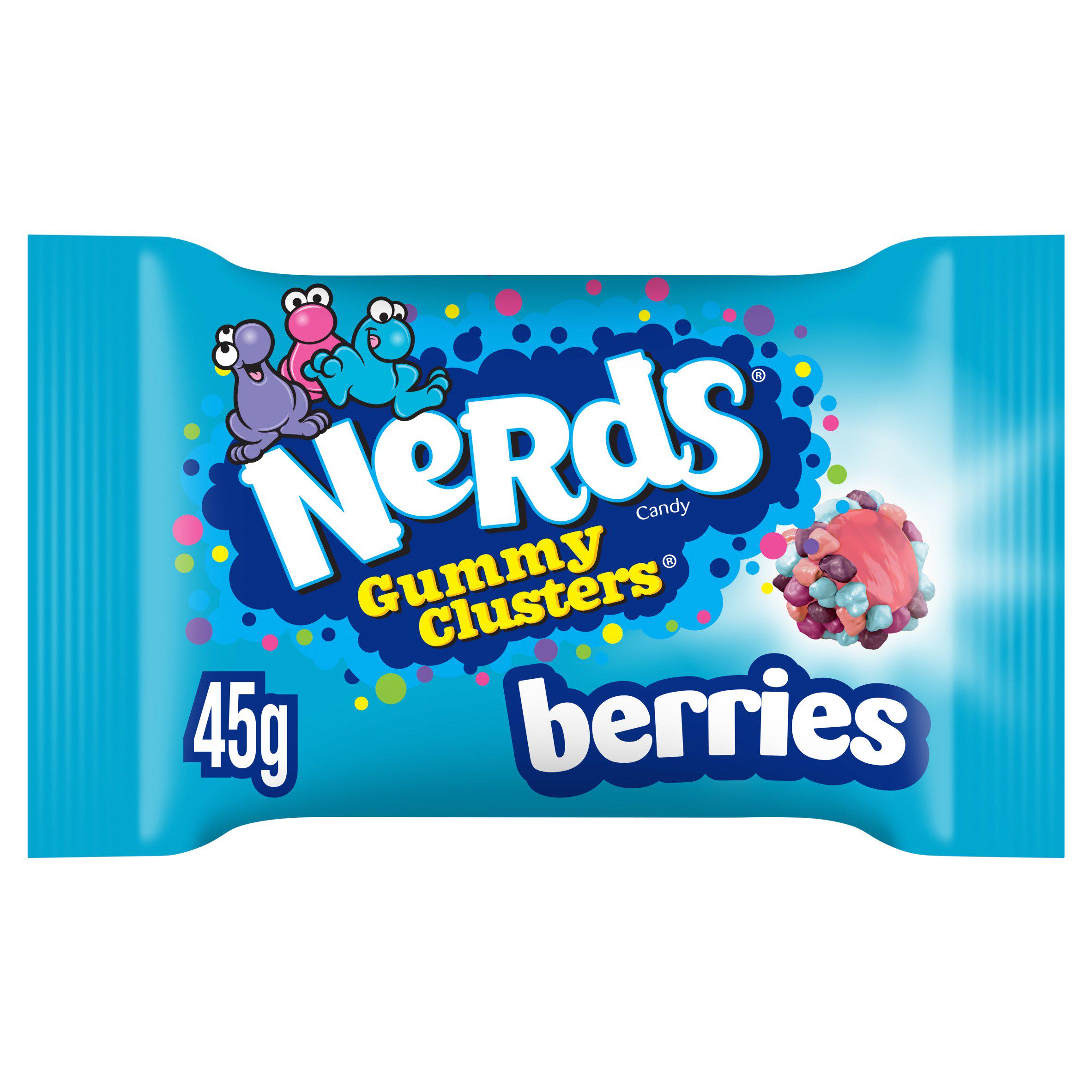 Zdjęcie Cukierki do żucia NERDS GUMMY CLUSTERS (BERRIES), 45g