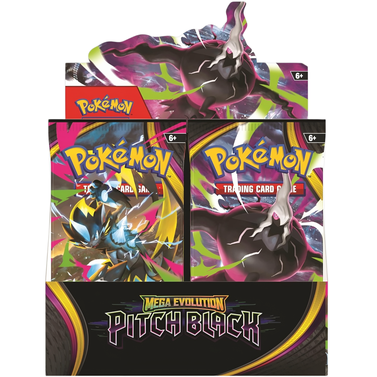 Kogumiskaardid POKEMON MEGA EVOLUTION ME05 PITCH BLACK BOOSTER