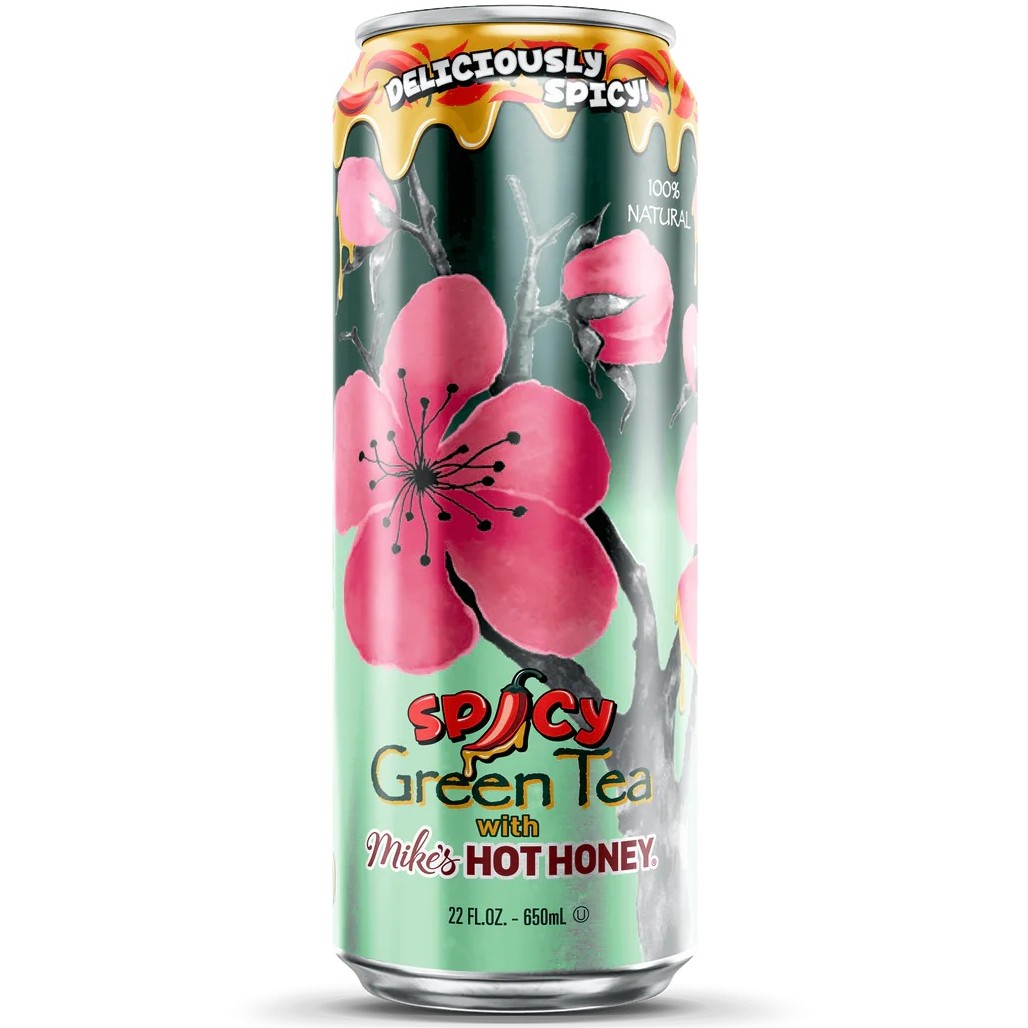 Ledus tēja ARIZONA SPICY (GREEN TEA WITH MIKE'S HOT HONEY), 650ml