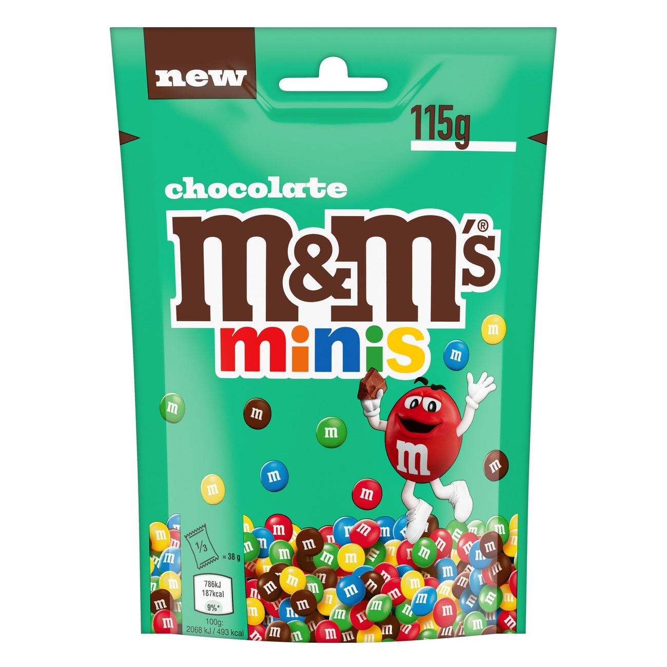 Draże M&M's MINIS, 115g