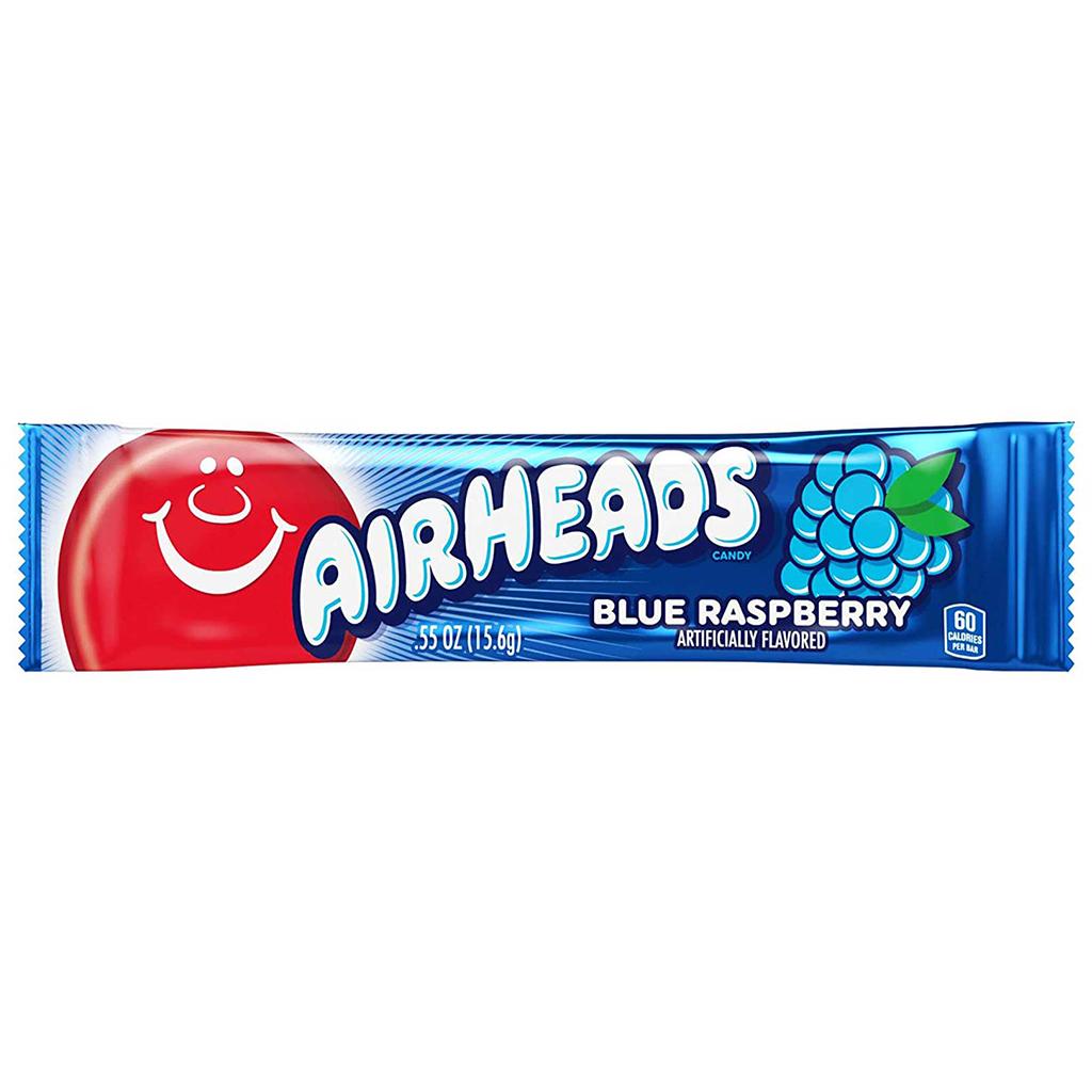 Kramtomas saldainis AIRHEADS (MĖLYNŲJŲ AVIEČIŲ SK.), 15,6g photo
