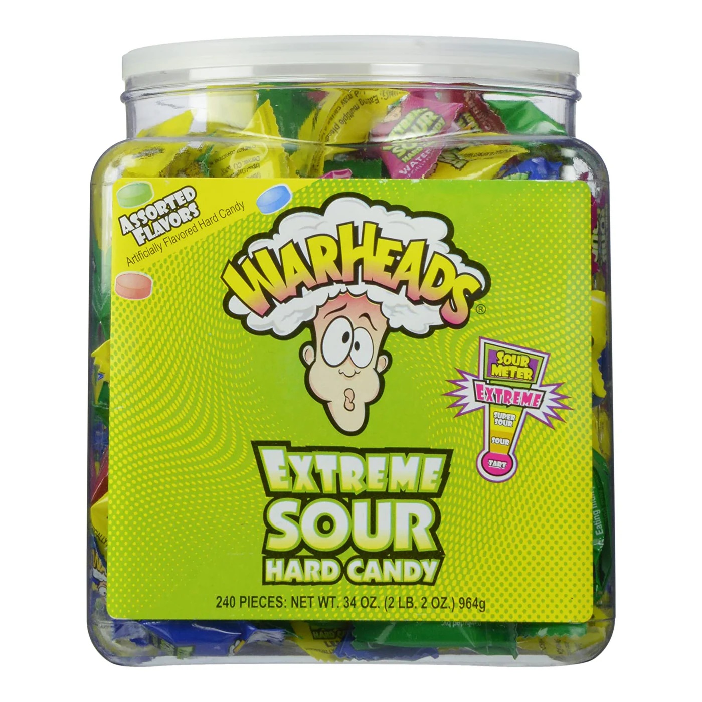 Kommid WARHEADS (EXTREME SOUR), 3,1g