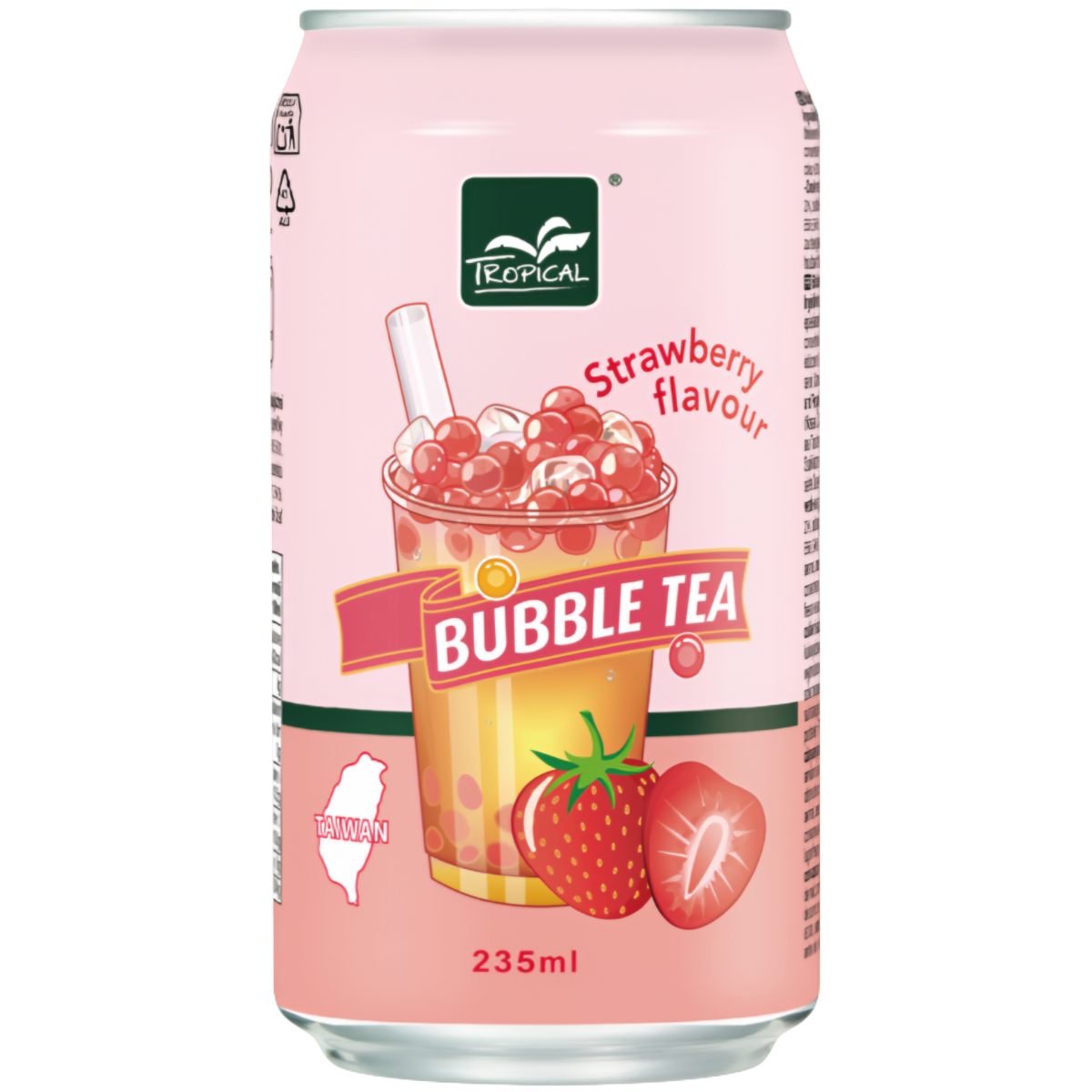 Mullitee TROPICAL (STRAWBERRY), 235ml