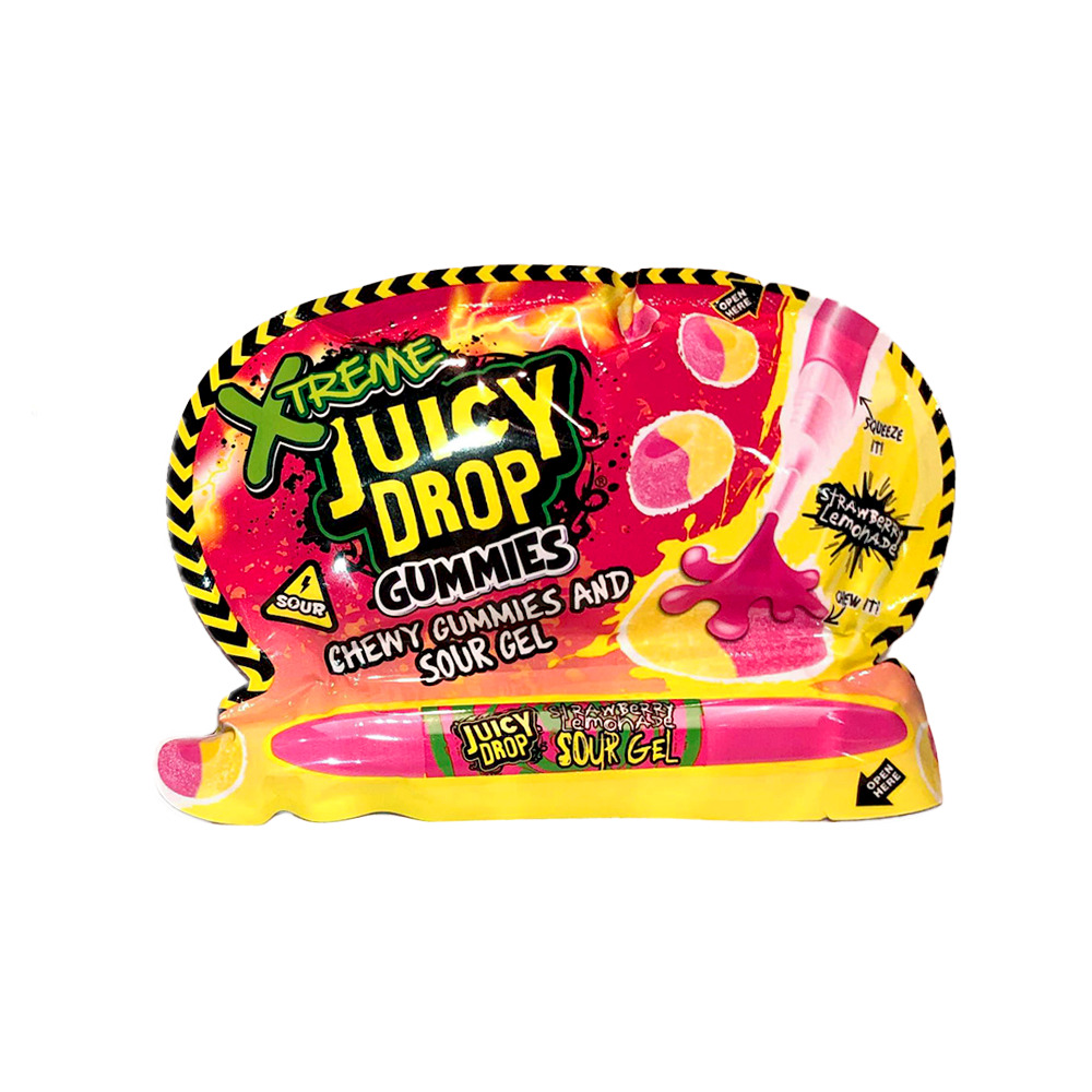 Košļājamās konfektes BAZOOKA (JUICY DROP XTREME), 57g