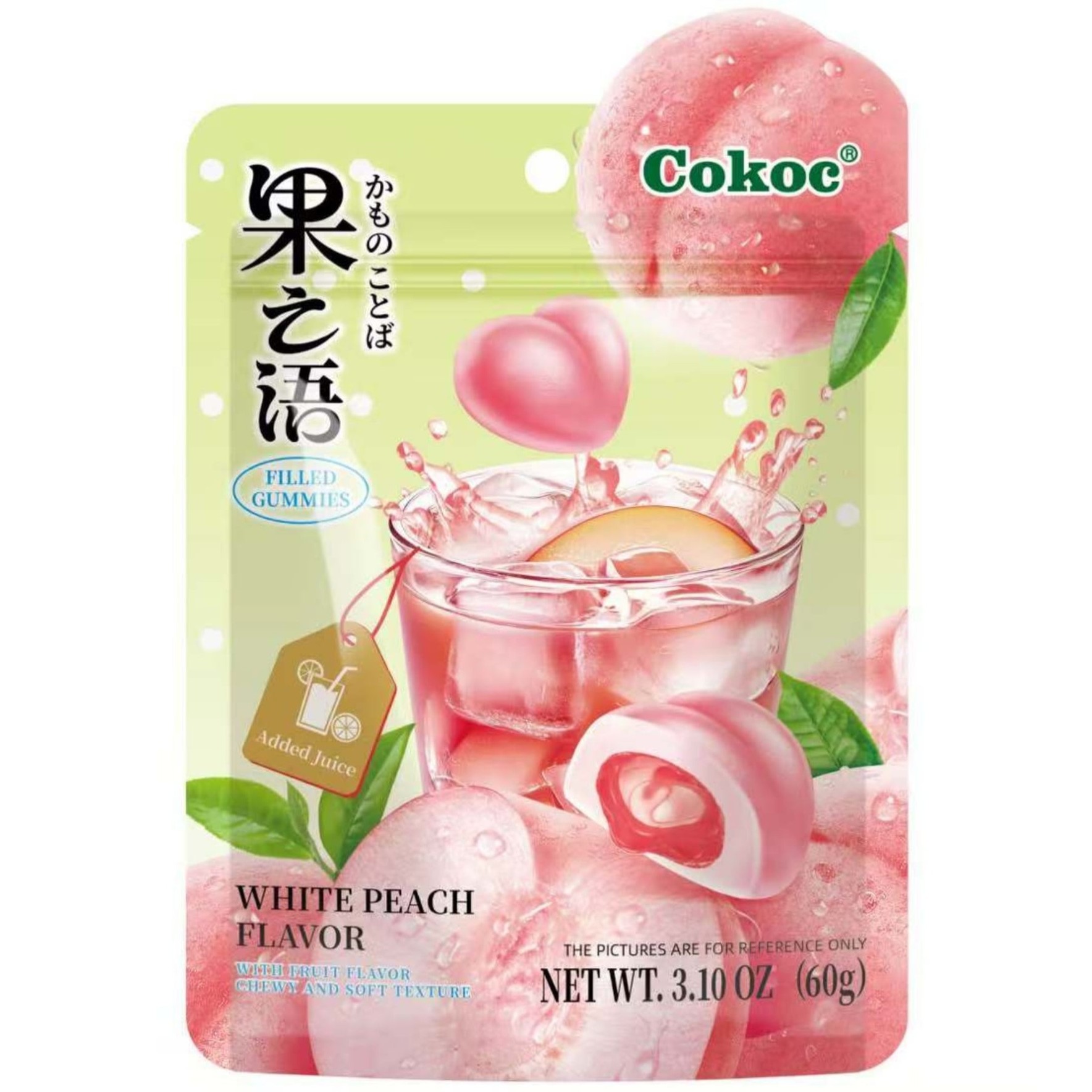 Guminukai COKOC (WHITE PEACH), 60g