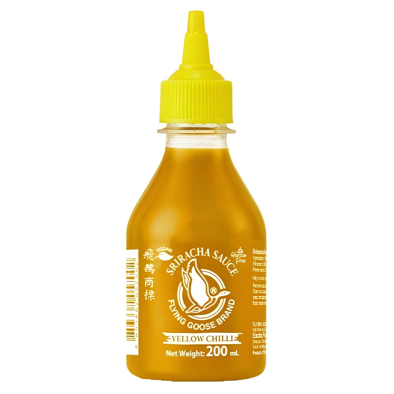 Sriracha kaste FLYING GOOSE (YELLOW CHILLI), 200ml foto