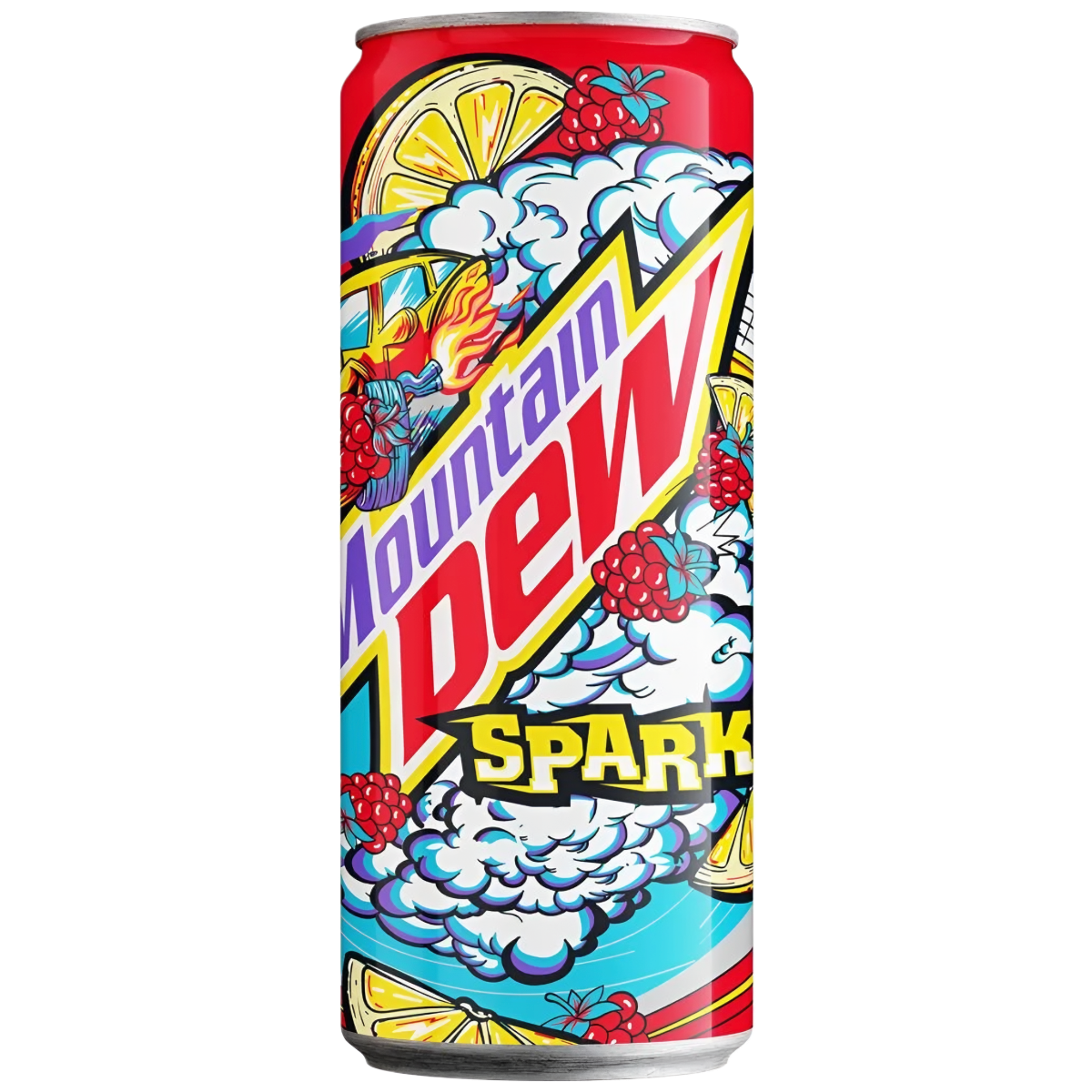 Gāzēts atspirdzinošais dzēriens MOUNTAIN DEW (SPARK), 330ml foto