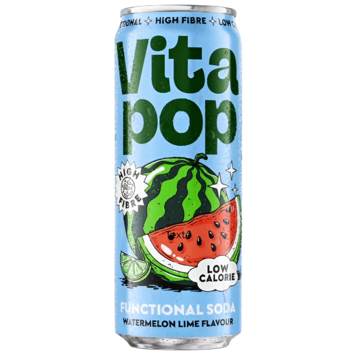 Napój funkcjonalny gazowany VITA POP (WATERMELON LIME), 330ml