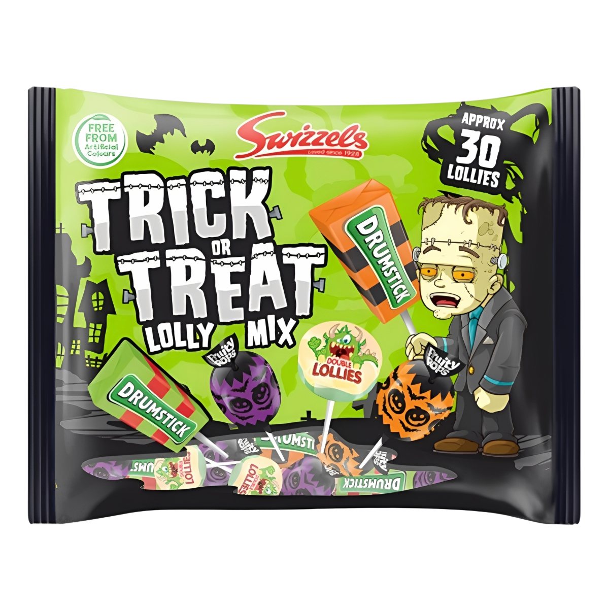 Saldainiai SWIZZELS TRICK OR TREAT MIX, 330g