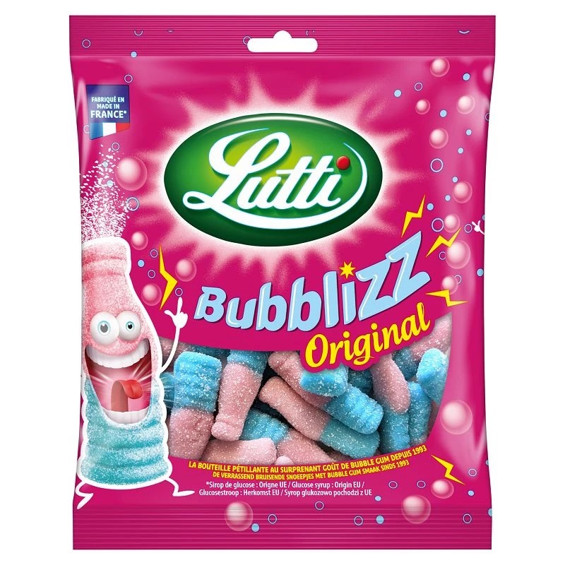 Kummikommid LUTTI BUBBLIZZ, 100g foto