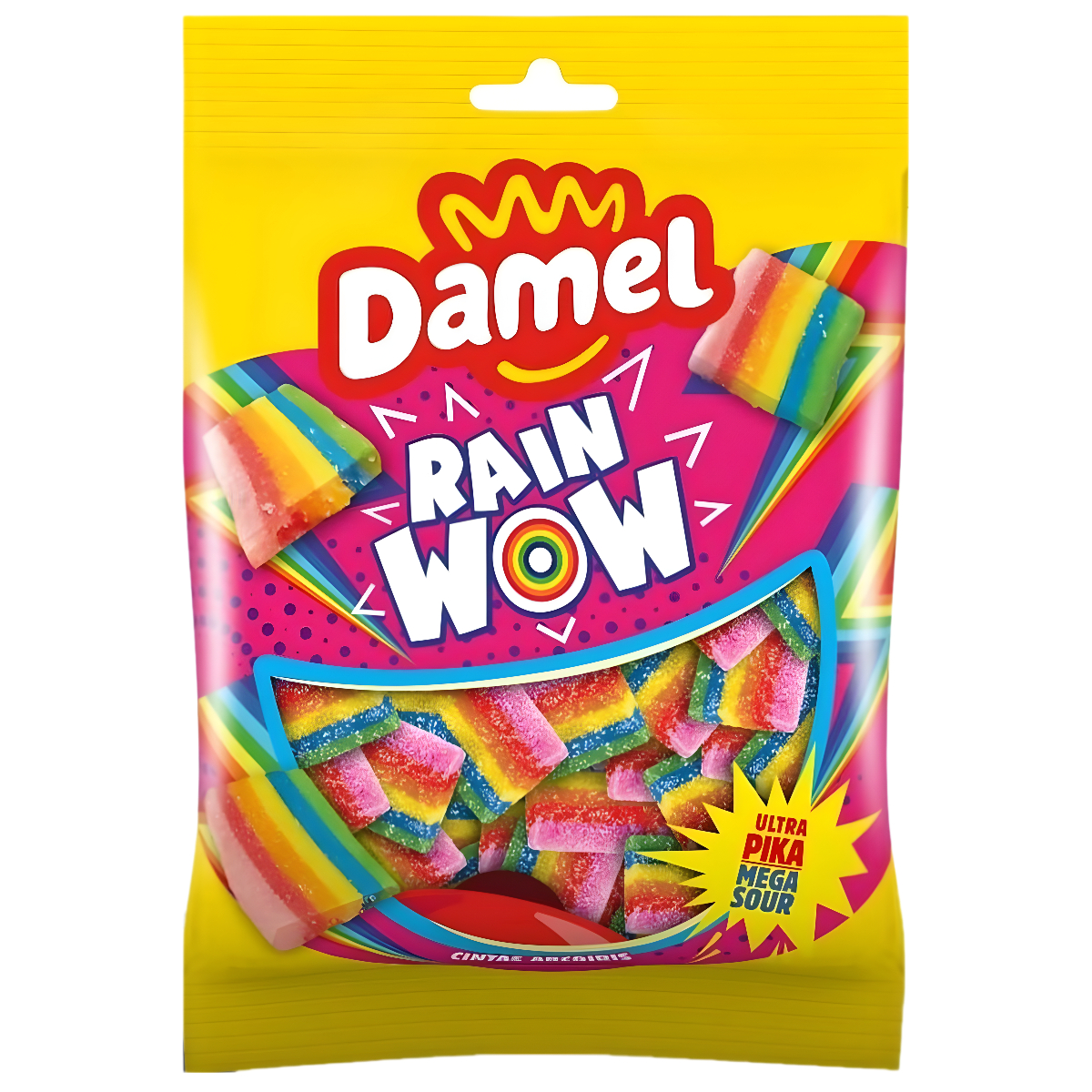 Želejas konfektes DAMEL (RAINWOW), 80g