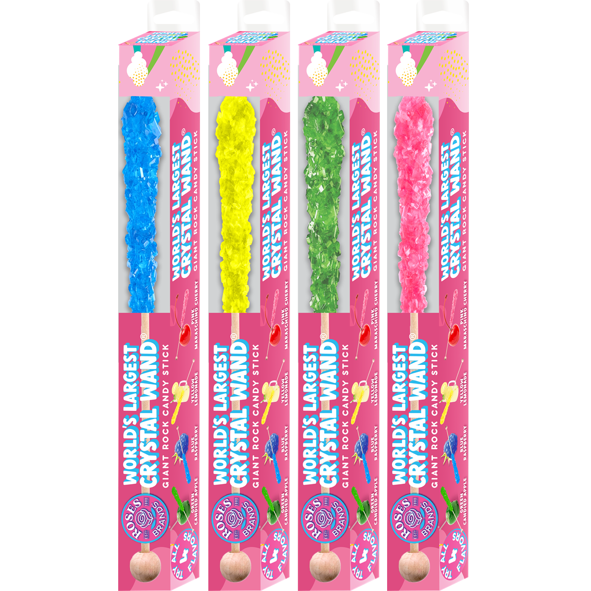 Pulgakomm ROSES BRANDS WORLD'S LARGEST CRYSTAL WAND, 55g