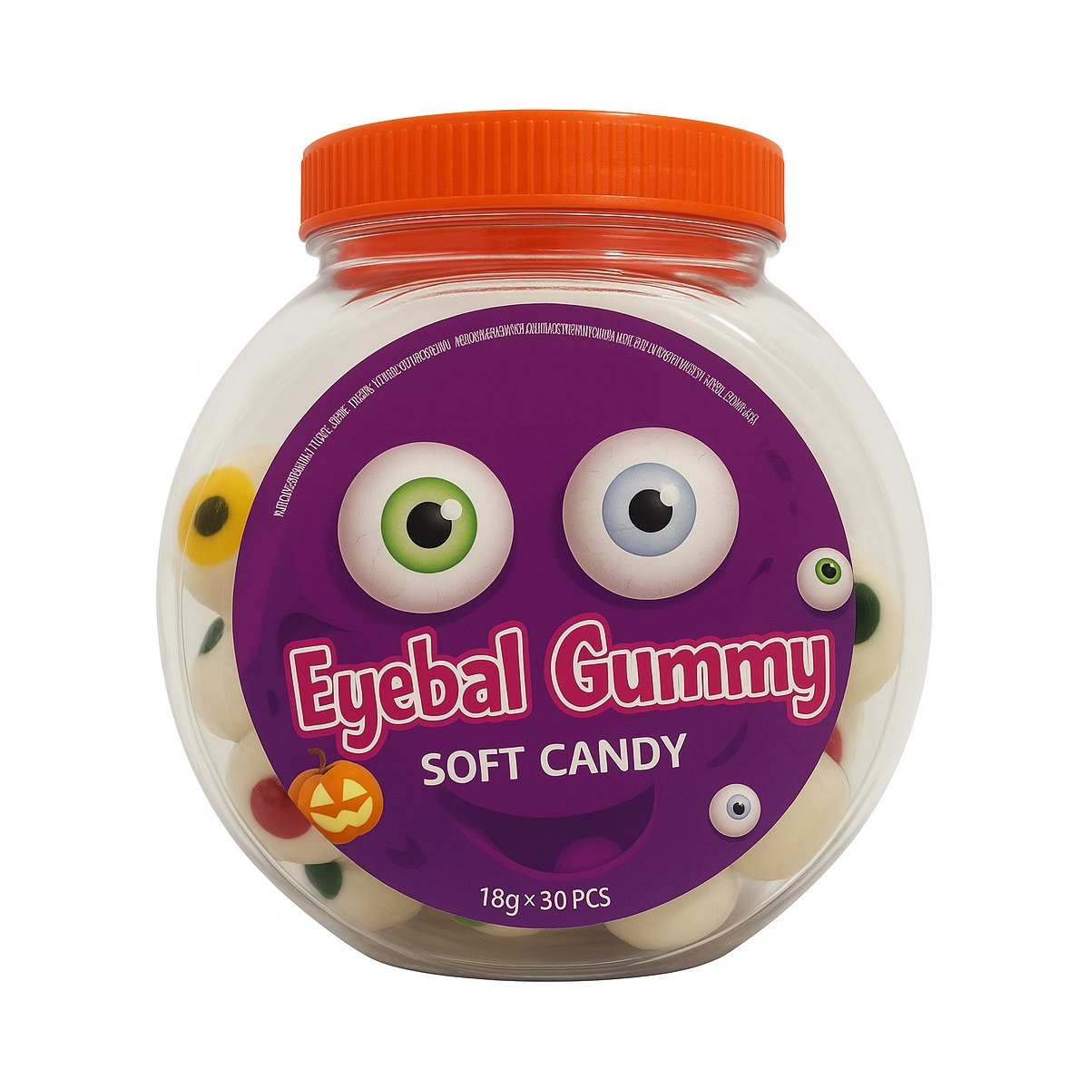 Želejas konfekte ar pildījumu DEER DADA REAL EYEBALL, 18g