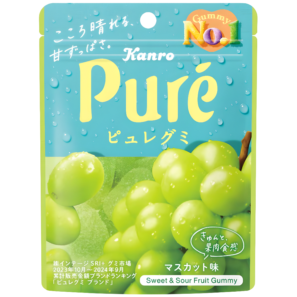 Kumikarkit KANRO PURE (MUSCAT), 56g kuva