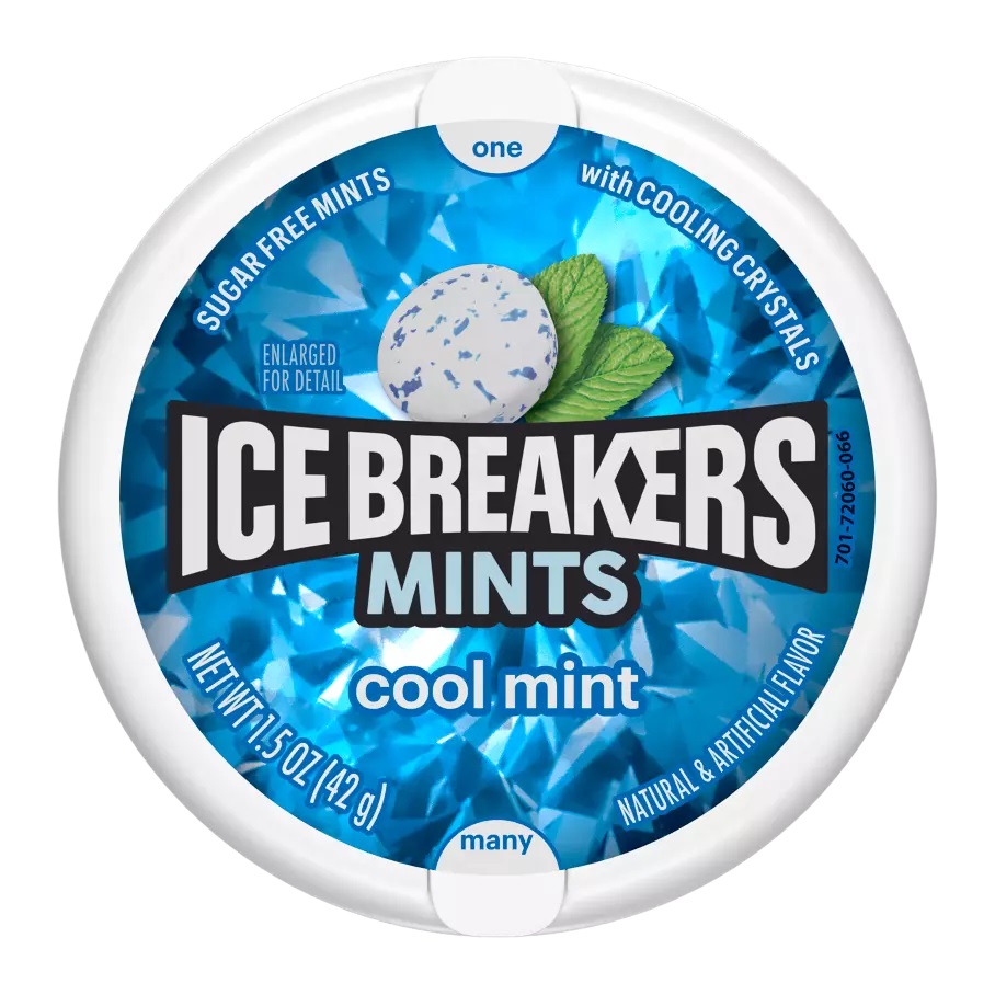 Pastilles ICE BREAKERS (COOL MINT) 42g photo