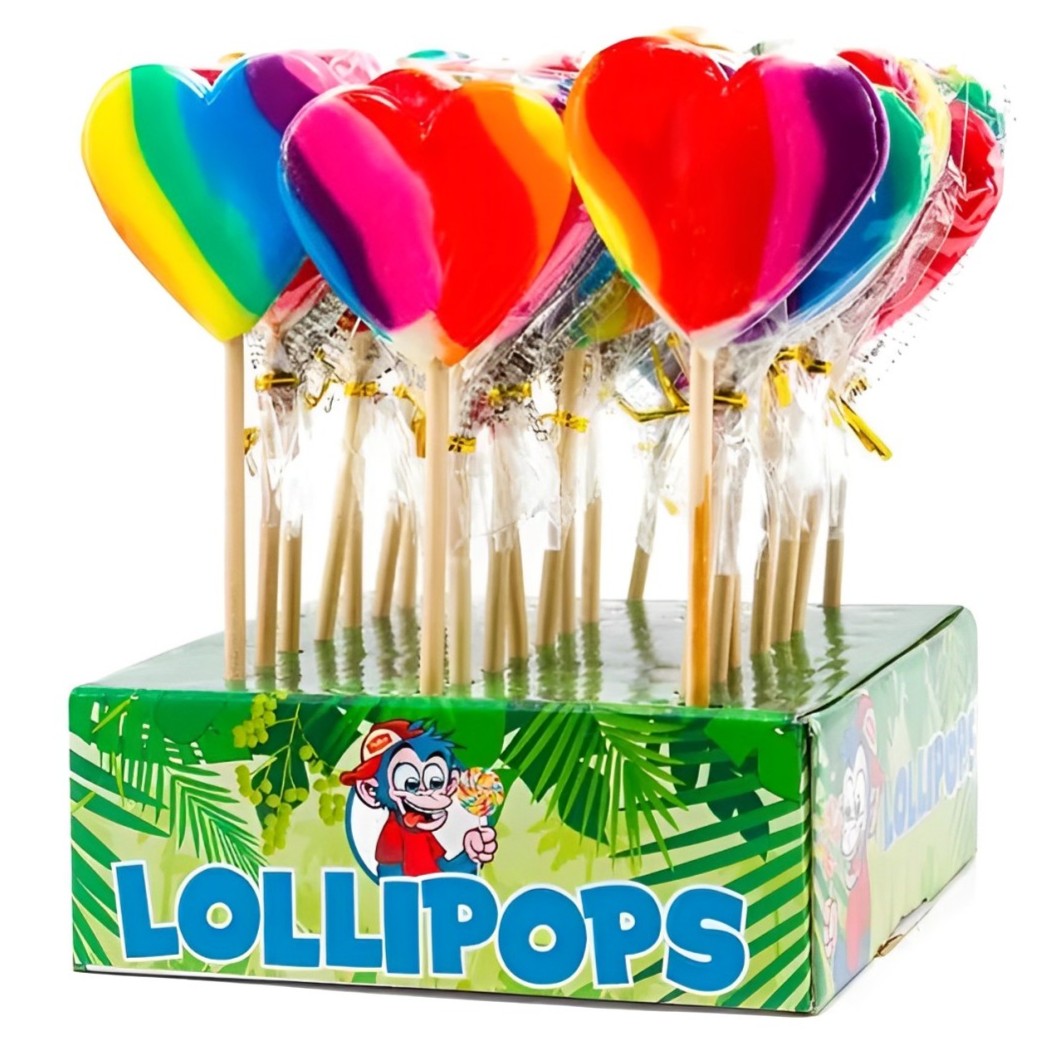 Ledinukas FELKO HEART RAINBOW, 45g