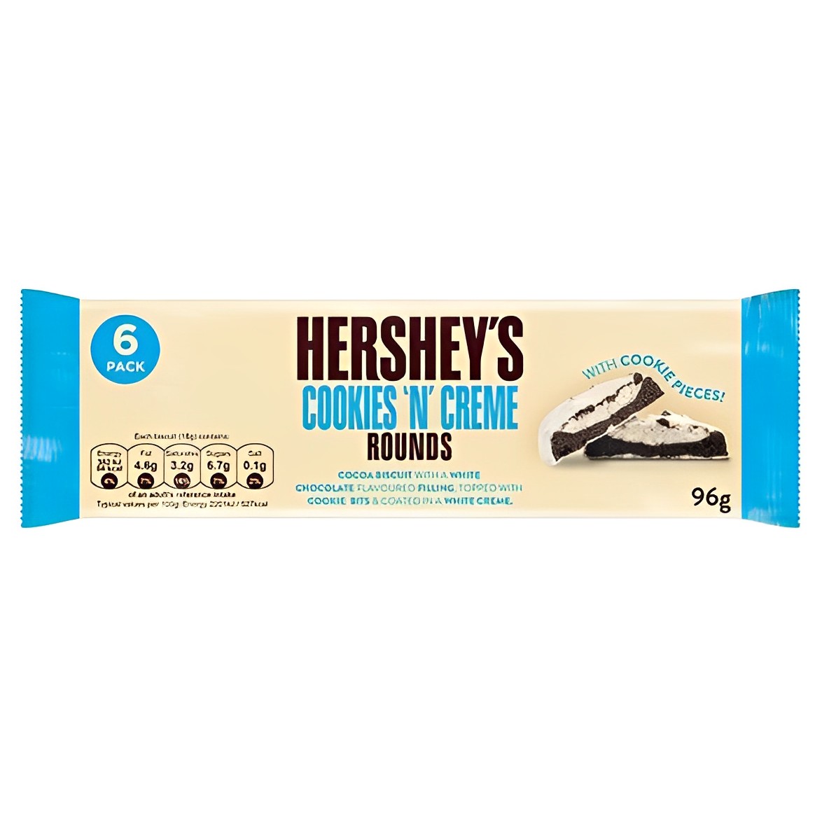 Šokolādes konfektes HERSHEY'S (ROUNDS), 96g foto