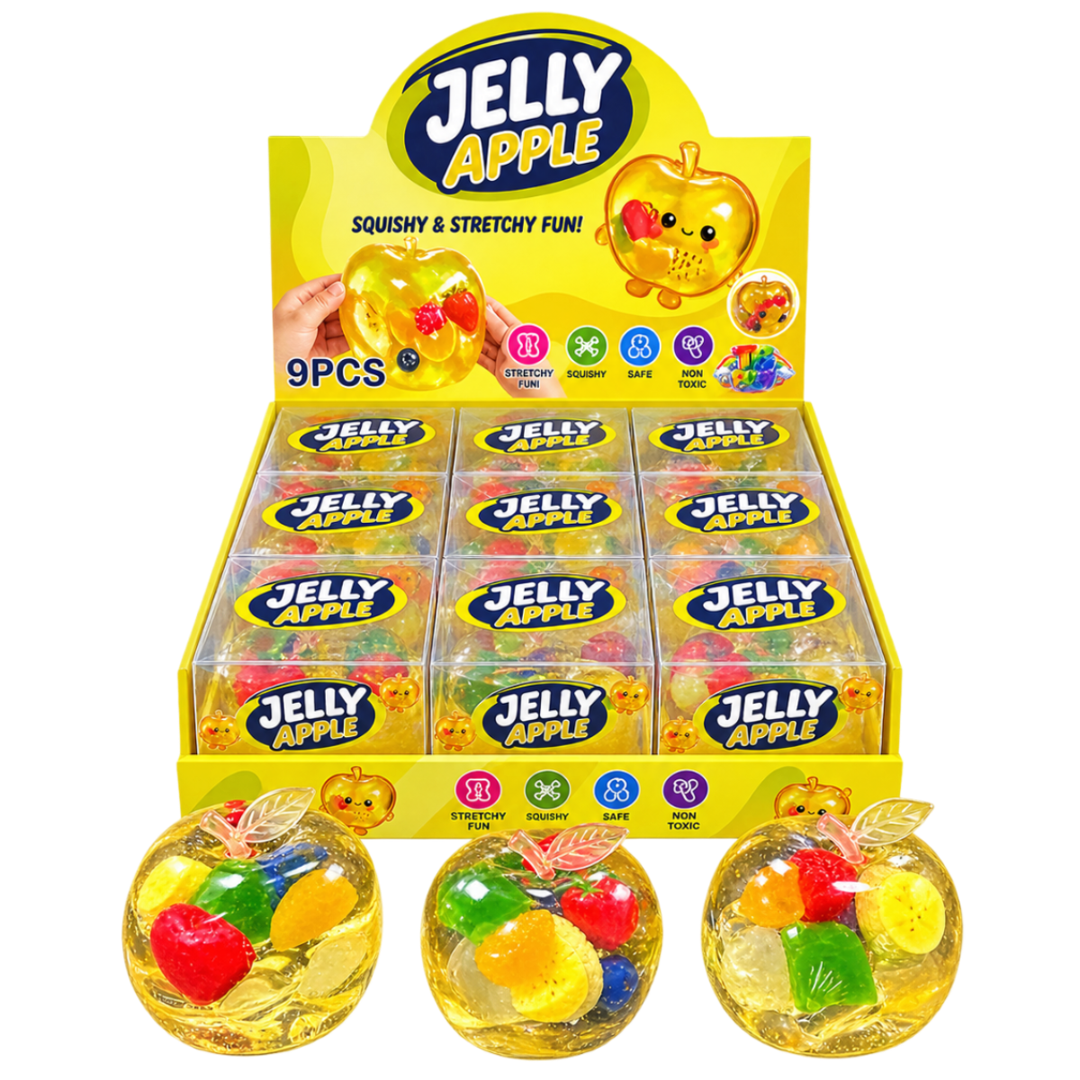 Rotaļlieta TB FUN SQUISHY (JELLY APPLE)