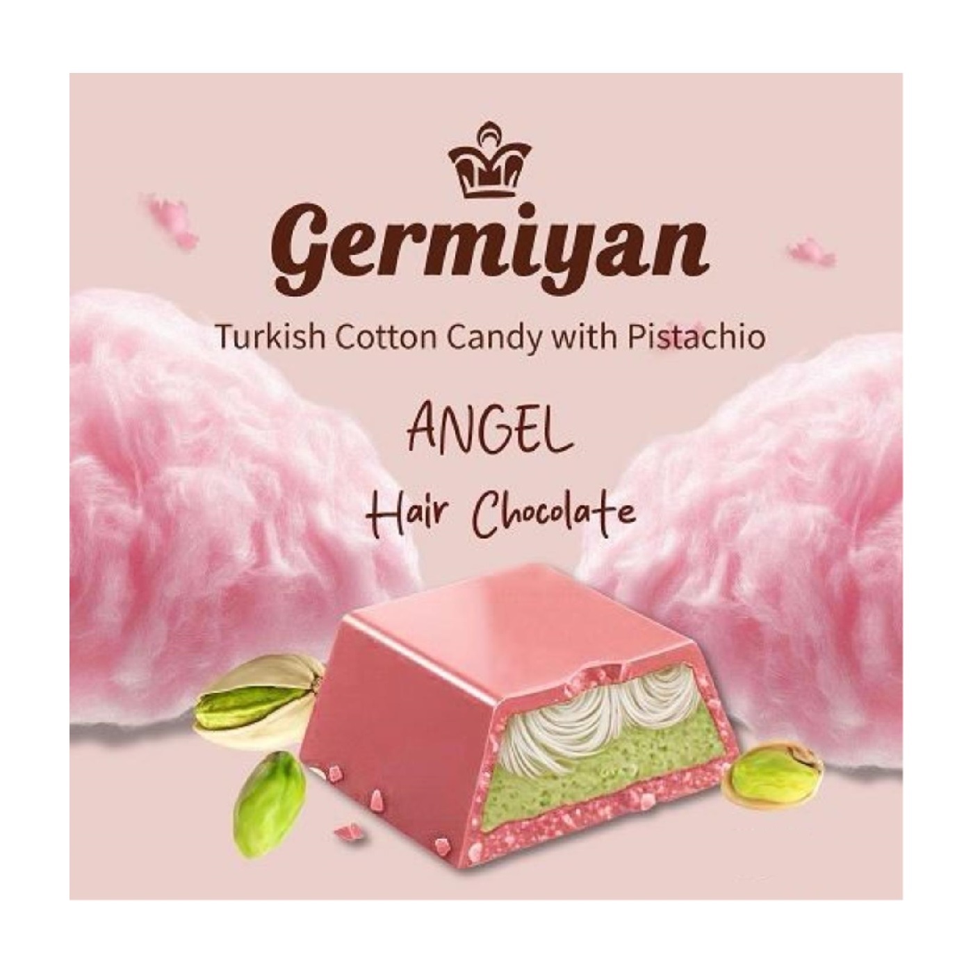 Zdjęcie Czekolada GERMIYAN ANGEL HAIR, 90g