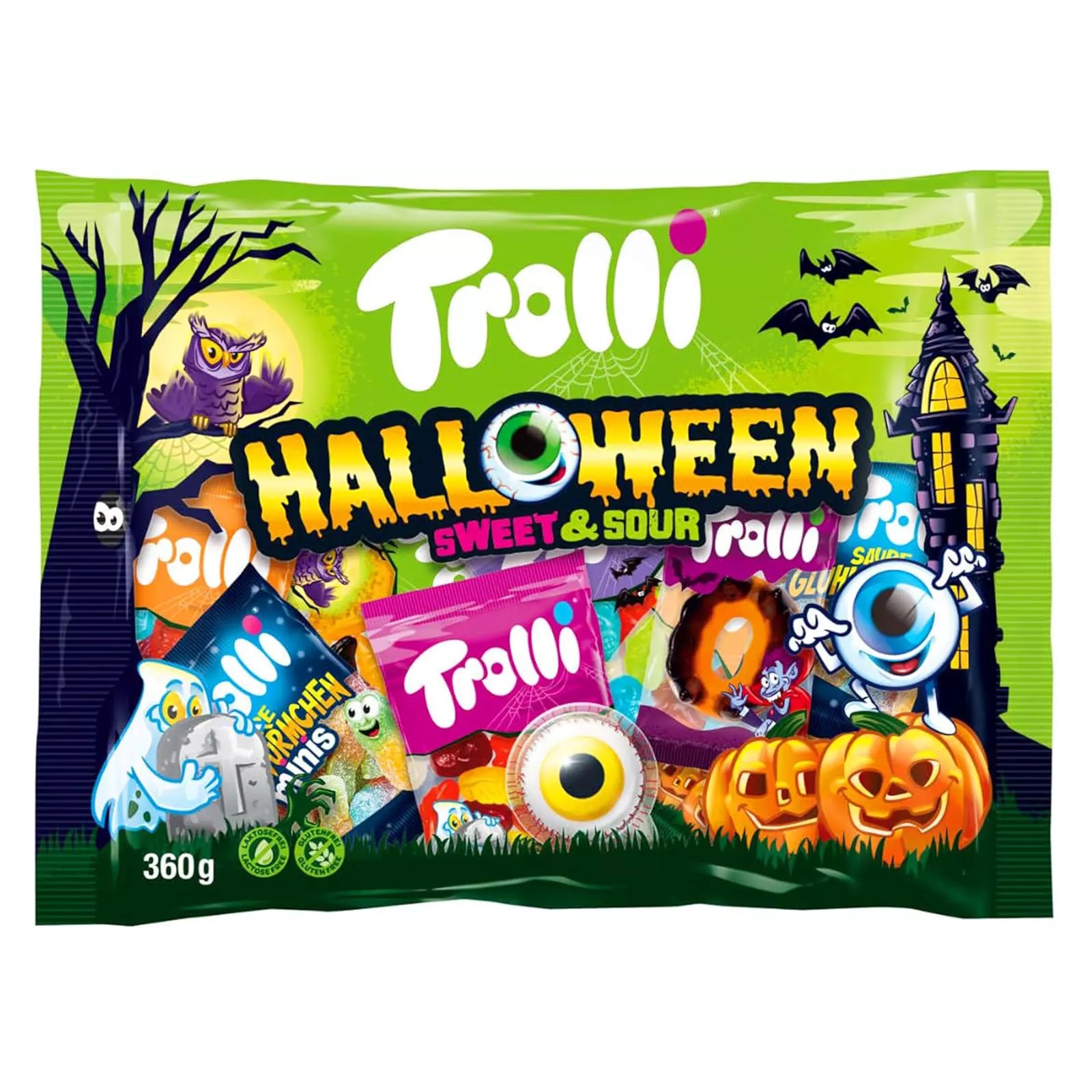 Zdjęcie Żelki TROLLI HALLOWEEN, 360g