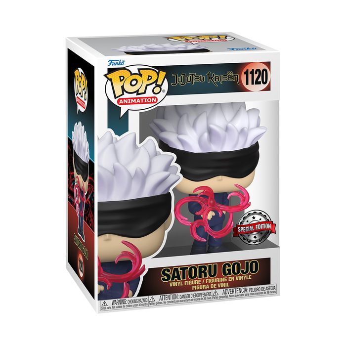 Kujuke FUNKO POP! ANIMATION JUJUTSU KAISEN SATORU GOJO RED TECH