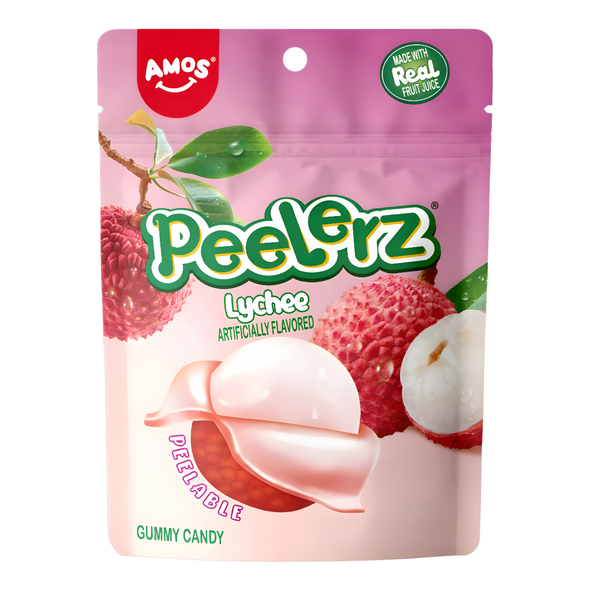 Żelki AMOS PEELERZ (LYCHEE), 65g