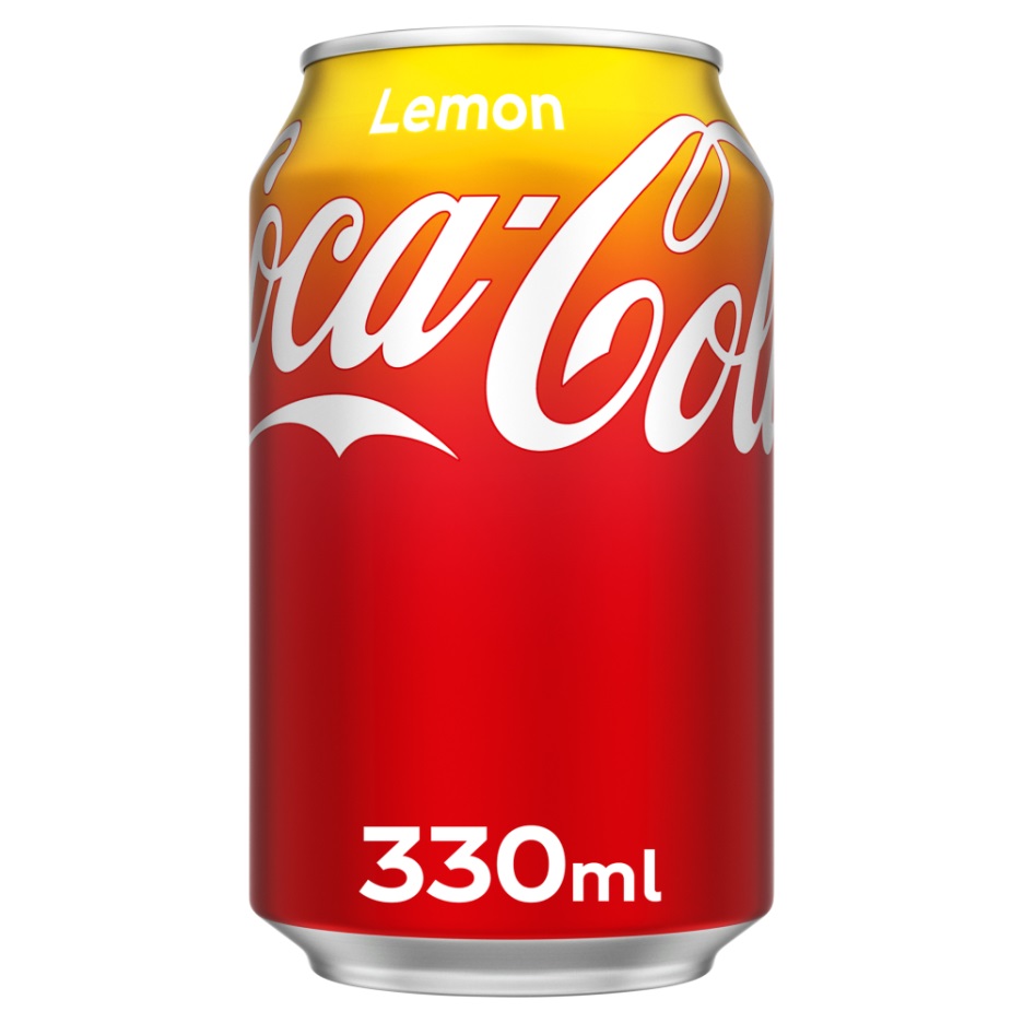 Zdjęcie Napój gazowany COCA-COLA (LEMON), 330ml