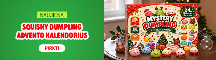 Advento kalendorius su žaislais MYSTERY DUMPLING, 350g