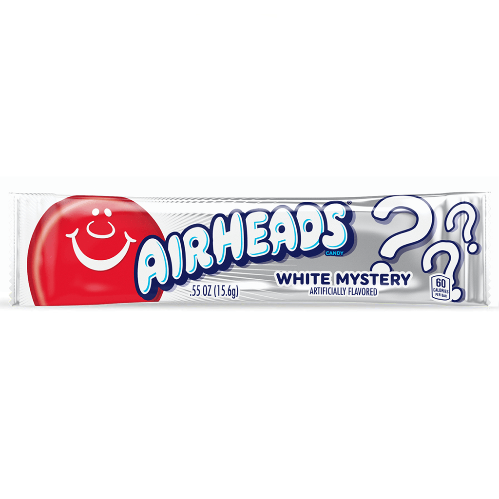 Košļājamā konfekte AIRHEADS (WHITE MYSTERY), 15,6g foto
