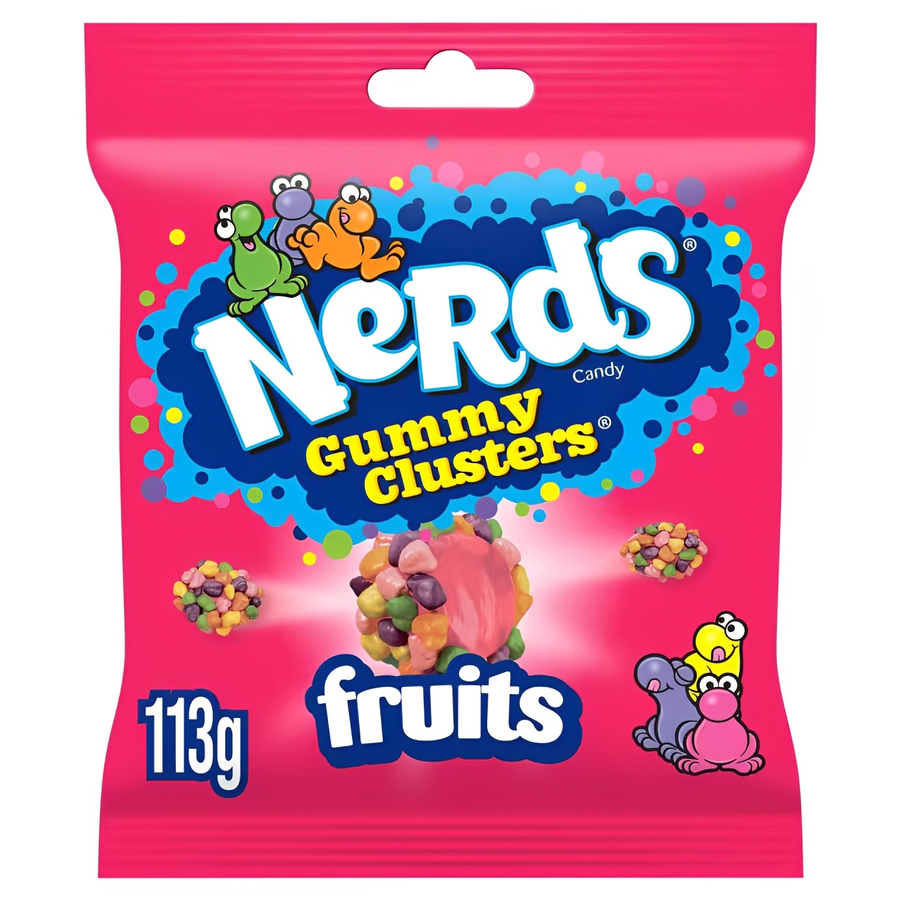 Cukierki NERDS GUMMY CLUSTERS (FRUITS), 113g