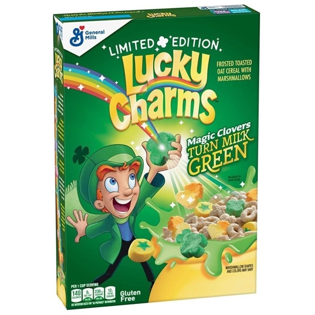 Hommikuhelbed LUCKY CHARMS MAGIC CLOVER GREEN, 300g foto