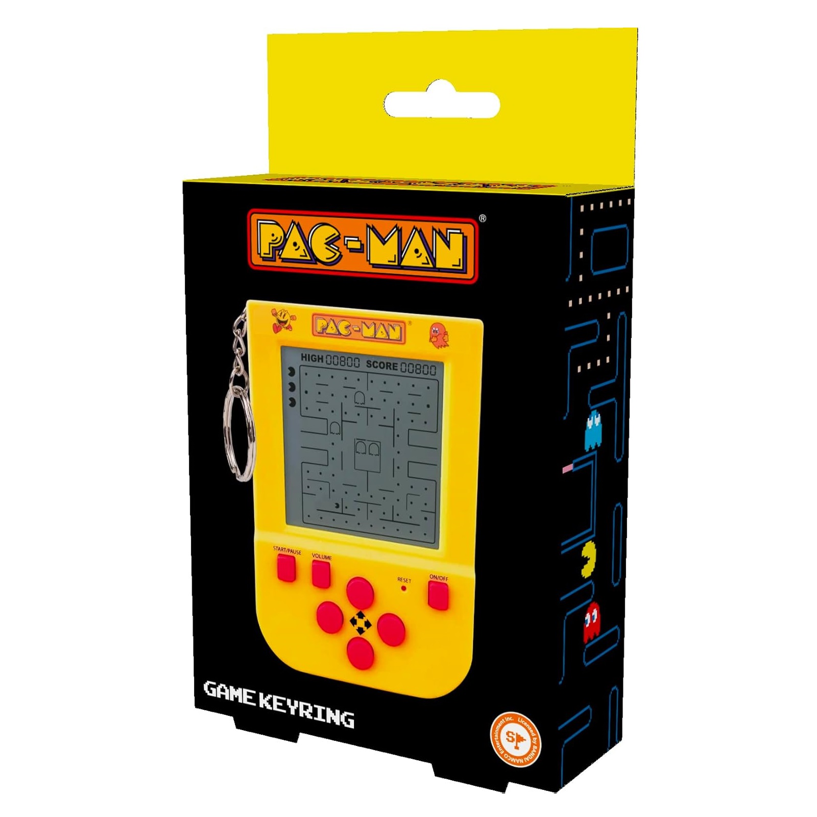 Gra z pękiem kluczy PAC-MAN MINI RETRO