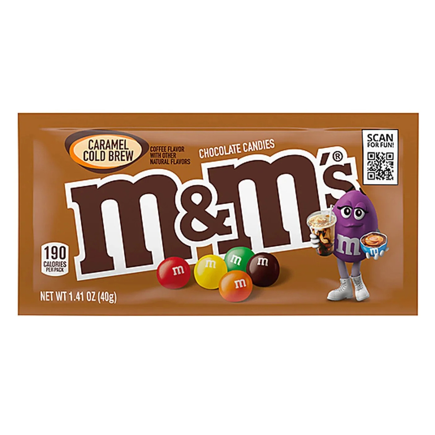 Dražejas M&M's (CARAMEL COLD BREW), 40g