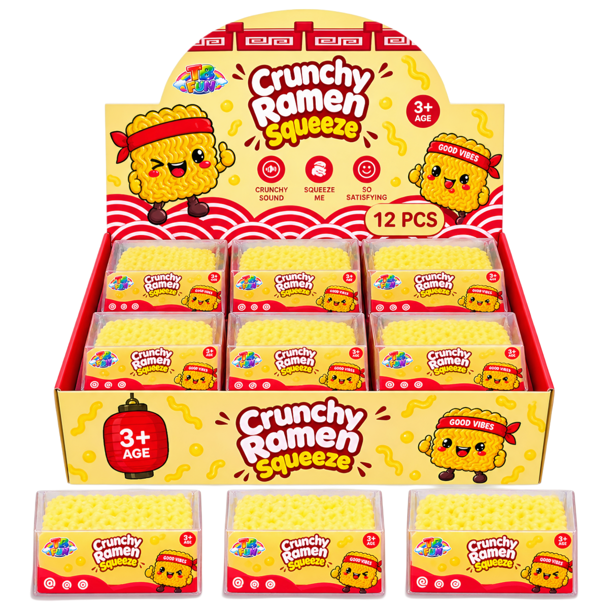 Rotaļlieta SQUISHY (CRUNCHY RAMEN SQUEEZE)