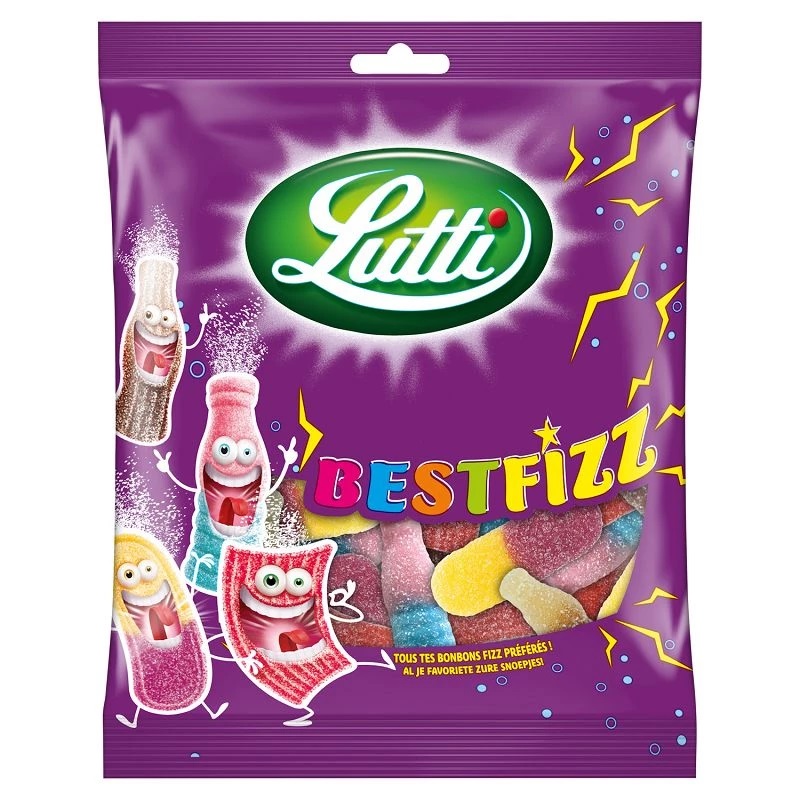 Kummikommid LUTTI BESTFIZZ, 100g foto