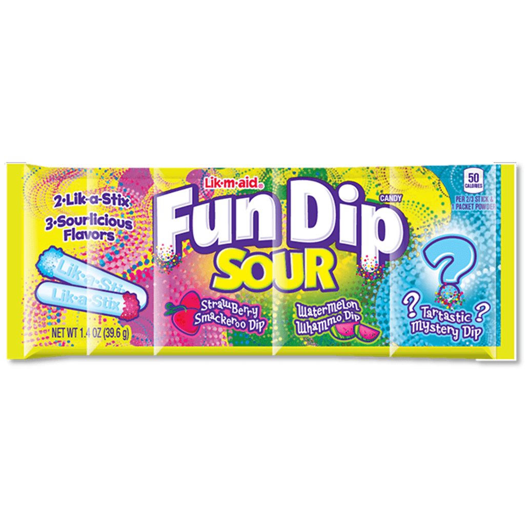 Zdjęcie Lizaczki FUN DIP (SOUR), 39,6g