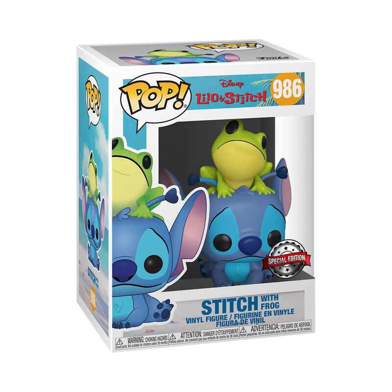 Figurka FUNKO POP! DISNEY STITCH WITH FROG