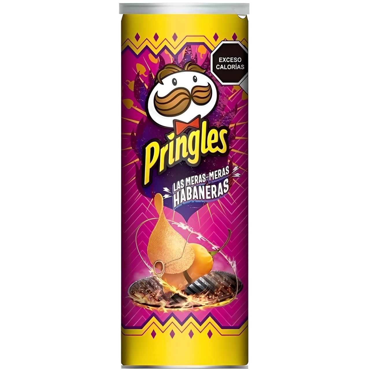 Traškučiai PRINGLES (HABANERO MEX EDITION), 124g