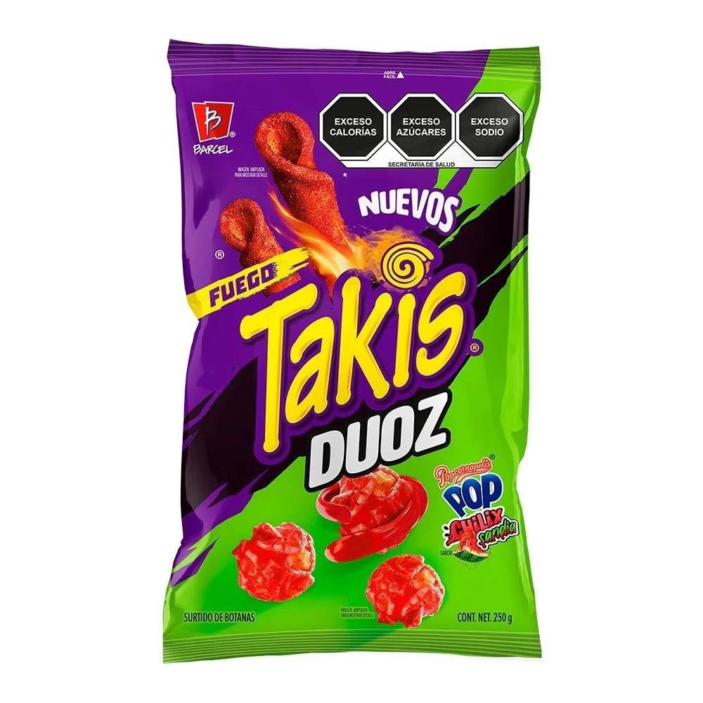 Kukurūzų traškučiai TAKIS DUOZ, 250g