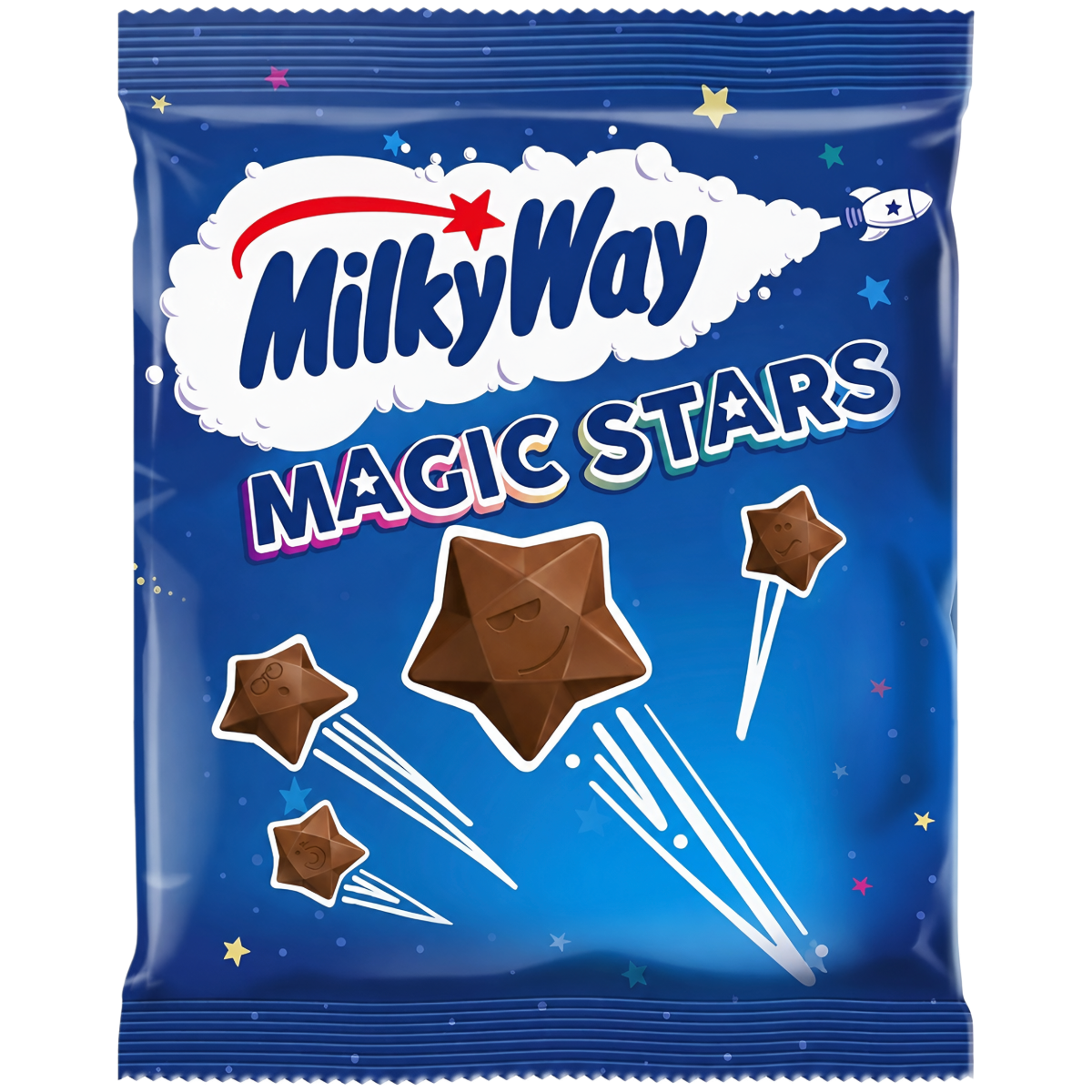 Cukierki z mlecznej czekolady MILKY WAY MAGIC STARS, 33g