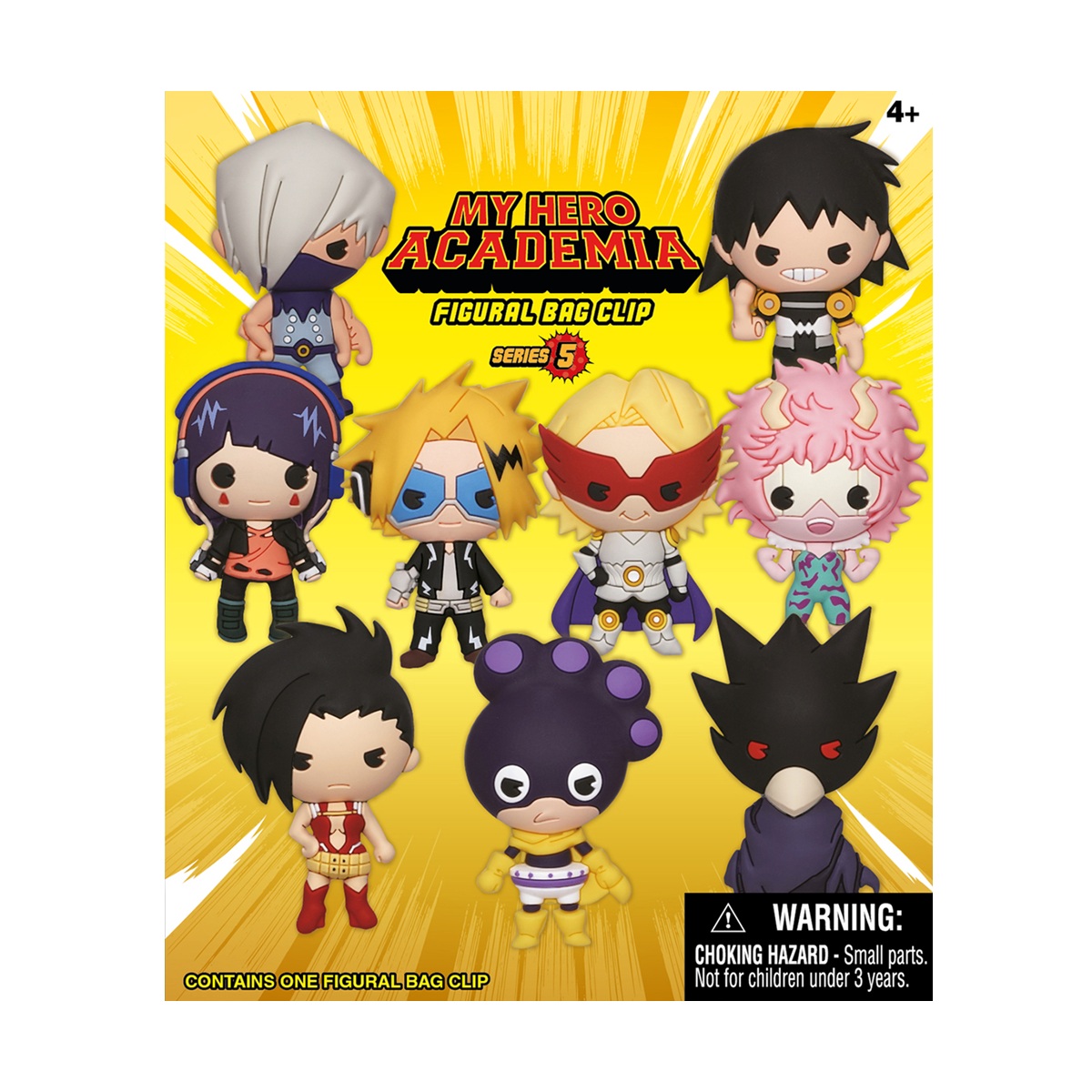 Kuprinės pakabukas MONOGRAM 3D BLIND PACK MY HERO ACADEMIA (SERIES 5)