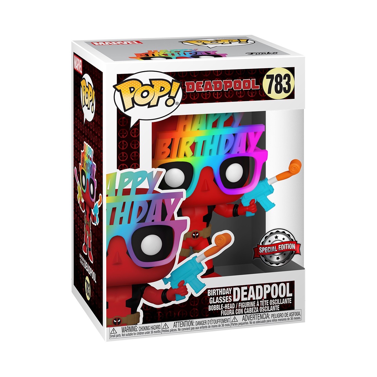 Figurka FUNKO POP! DEADPOOL BIRTHDAY GLASSES