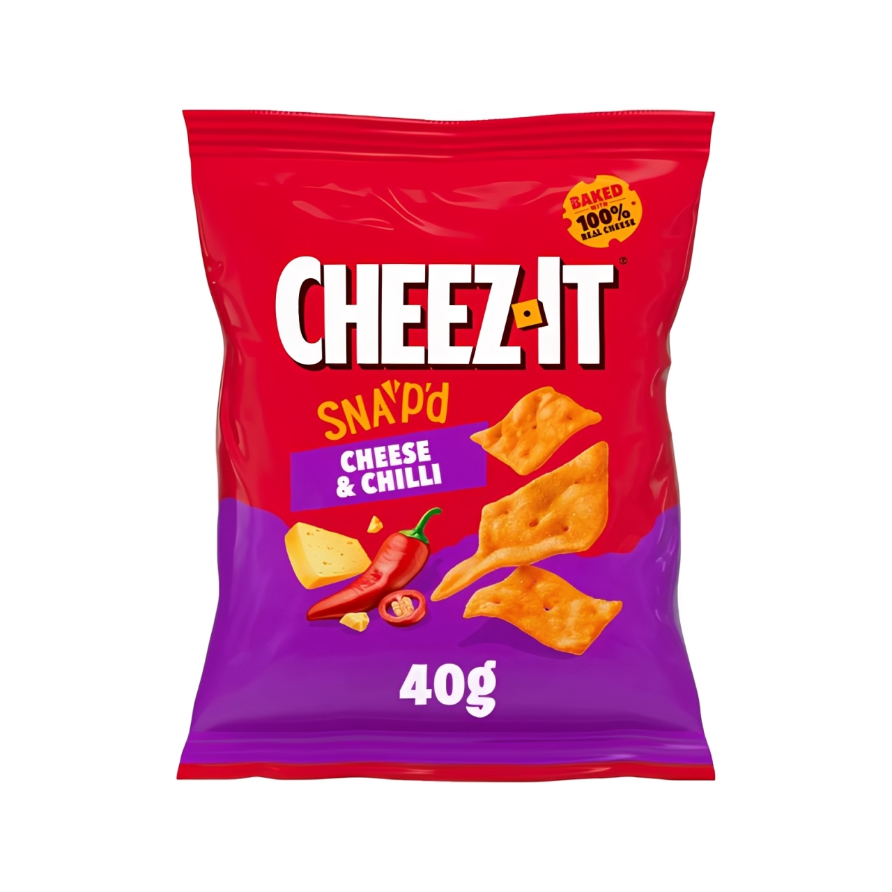 Krekeri CHEEZ-IT (CHEESE & CHILI), 40g foto