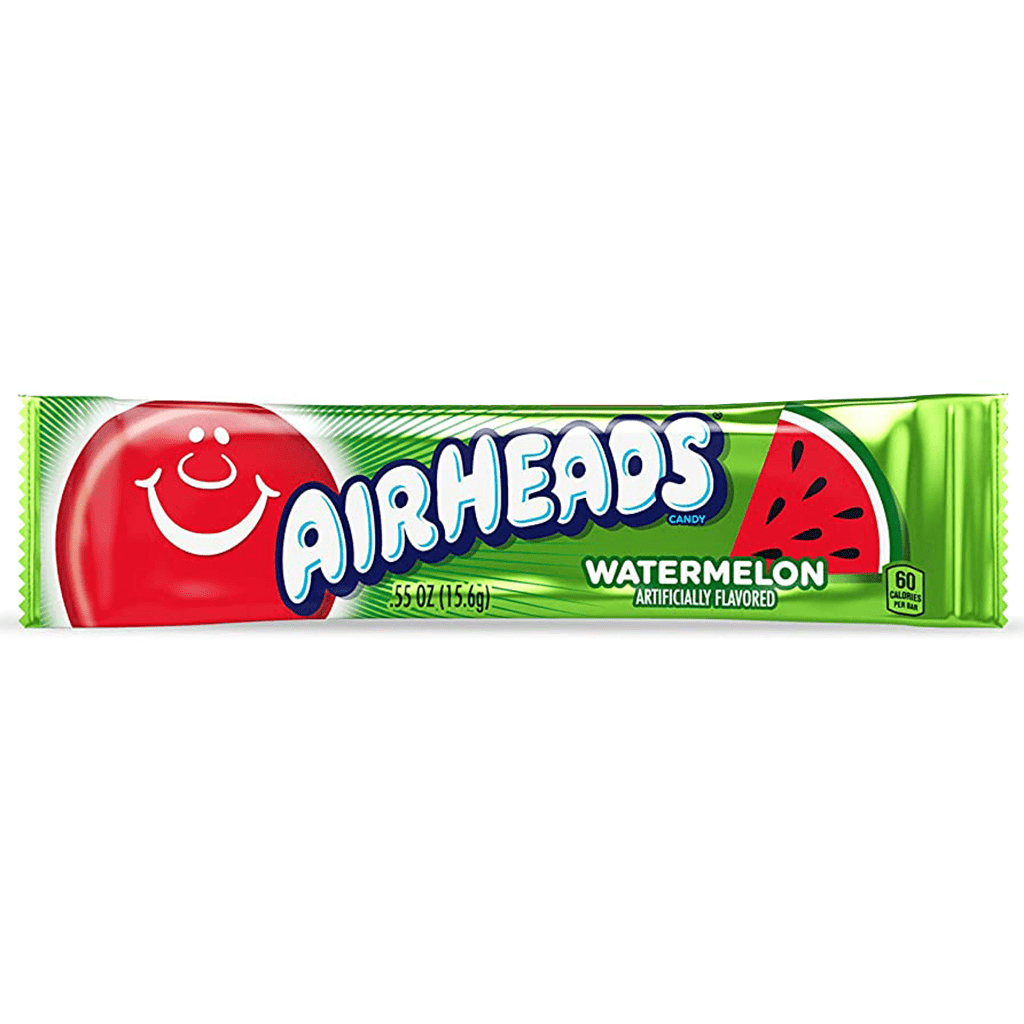 Košļājamā konfekte AIRHEADS (ARBŪZU G.), 15,6g foto