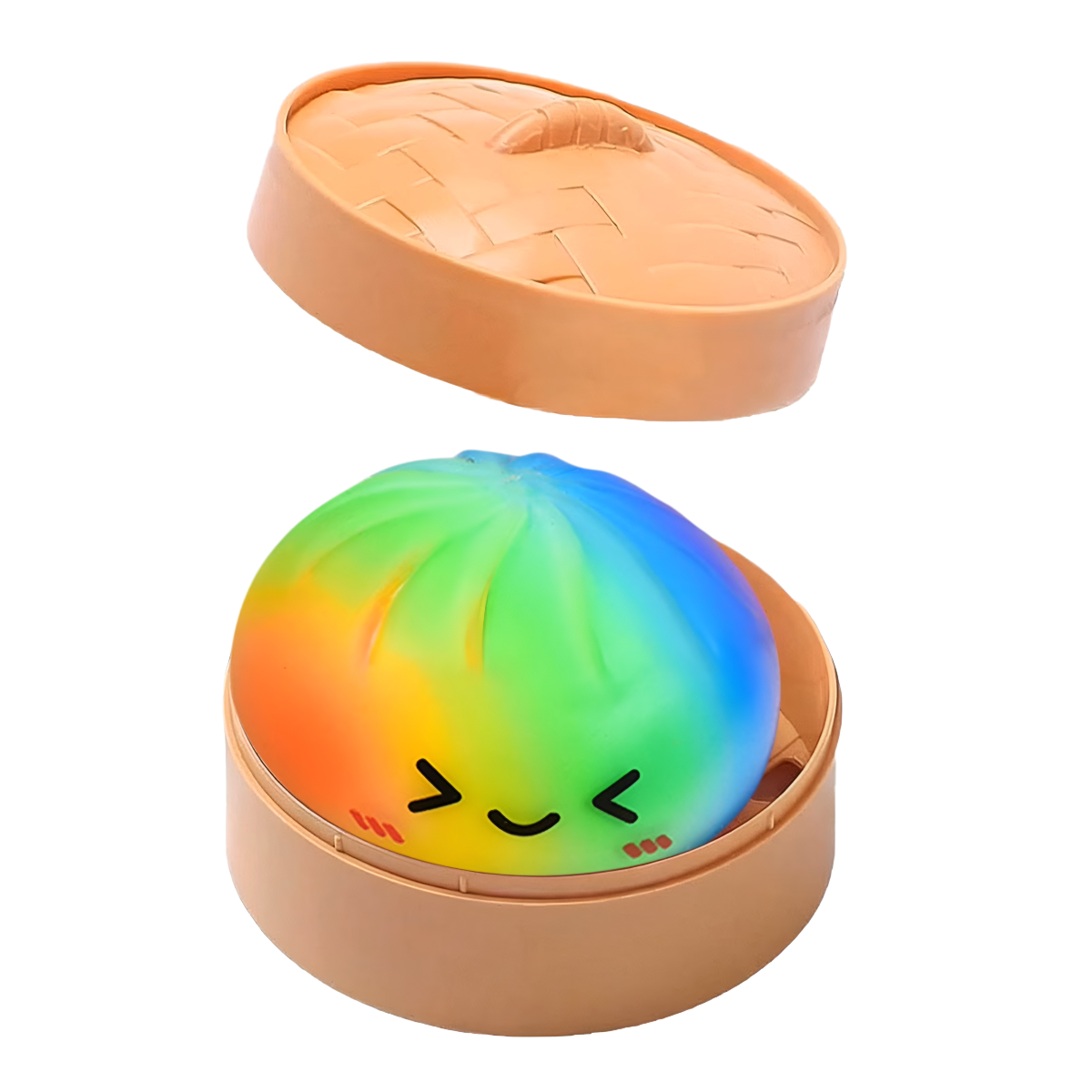 Zabawka SQUISHY BUN RAINBOW MYSTERY DUMPLING RAINBOW