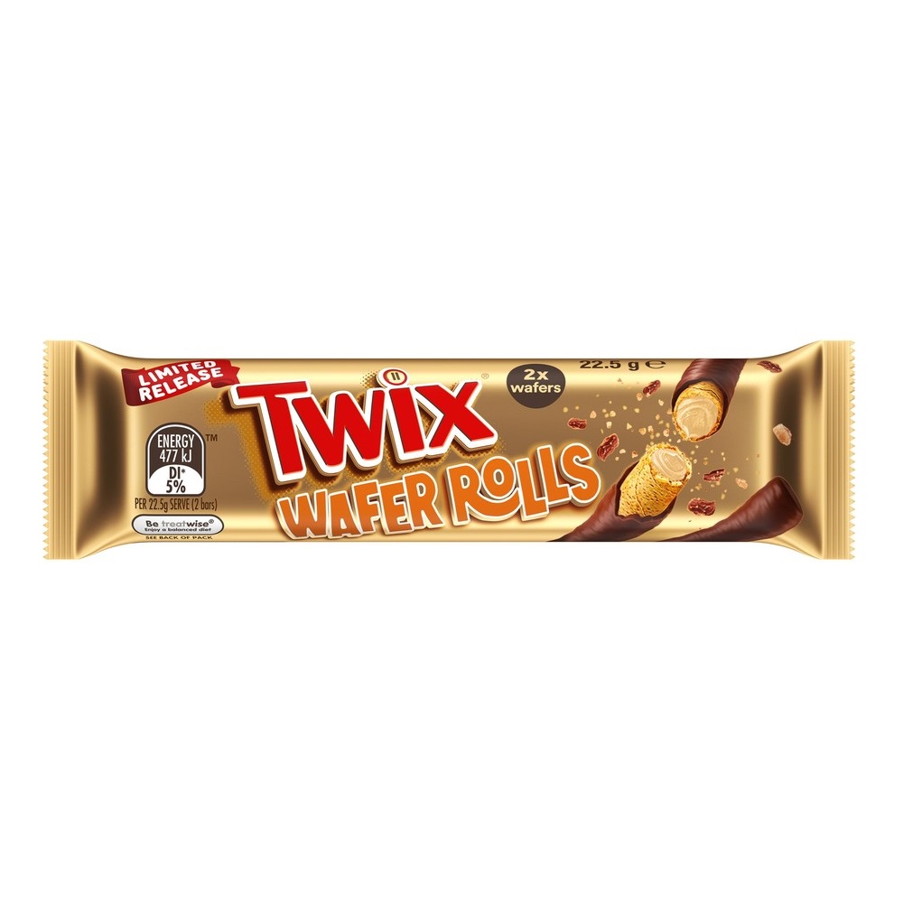 Vafeles ar pildījumu TWIX, 22,5g foto
